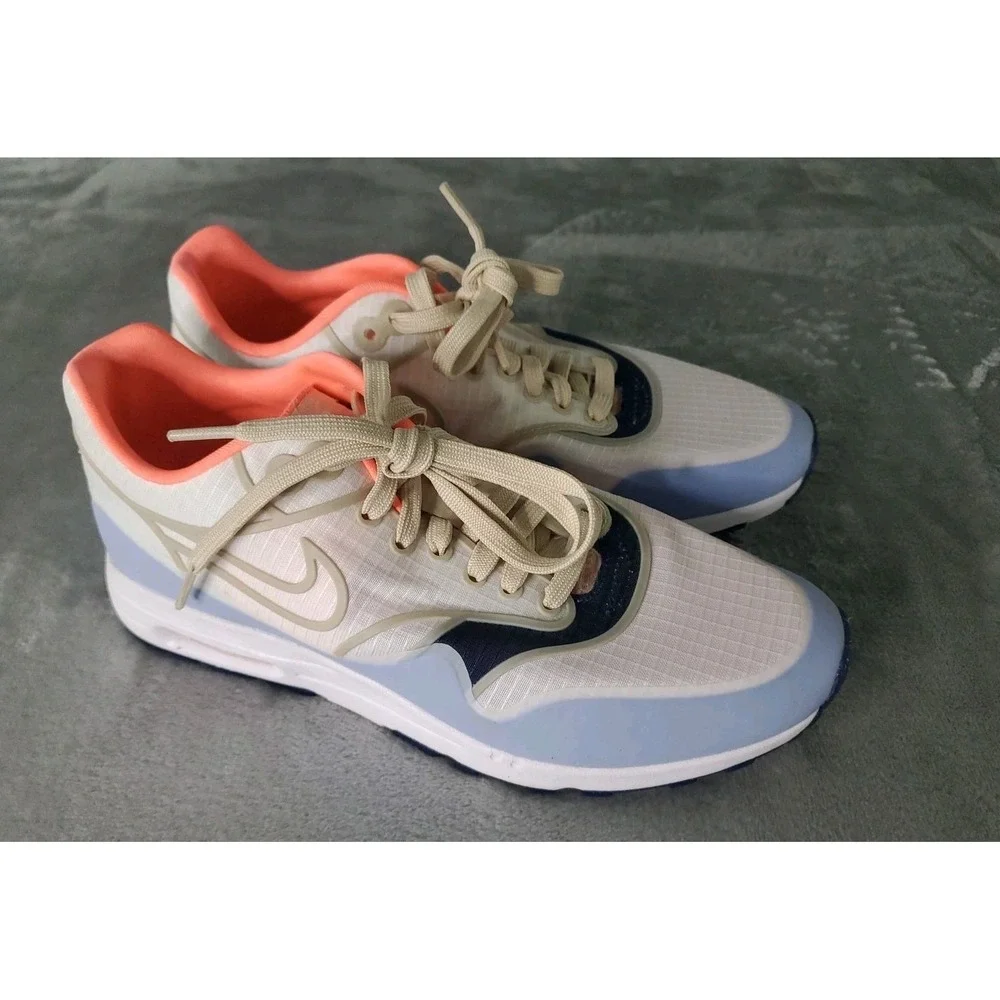 Nike Air‎ Max 1 Ultra 2.0 SE Womens Sneakers White Red Blue 881103-102 US 7.5